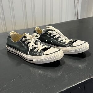 Converse Black and White All Star Sneakers